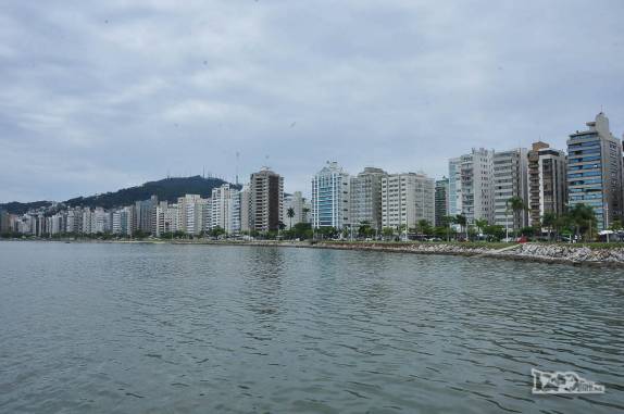 Avenida Beira-mar norte, em Florianópolis, Santa Catarina